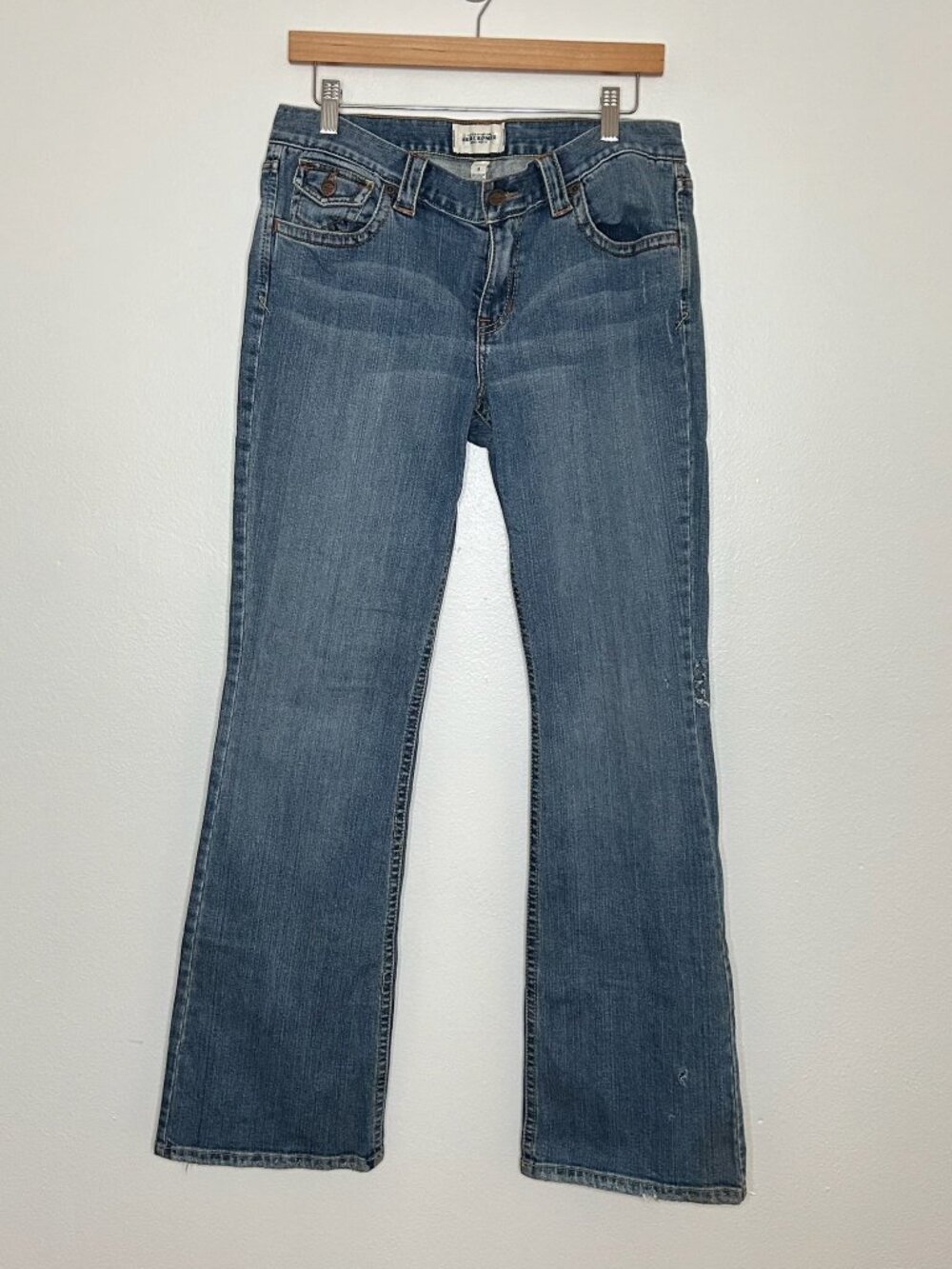 Vintage Abercrombie & Fitch Y2K Bootcut Jeans - Blue Denim Size 8